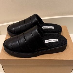 Steve Madden Quilted Slides